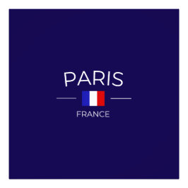 paris en France Fototryck