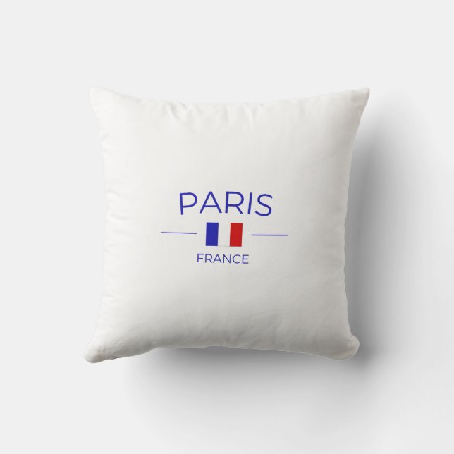 paris en France Kudde (Baksida)