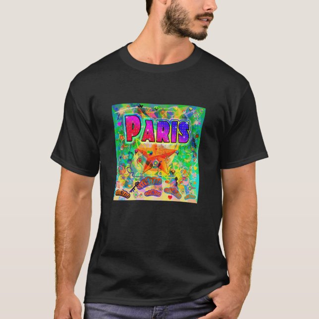 Paris Epoch Hour T-Shirt (Framsida)