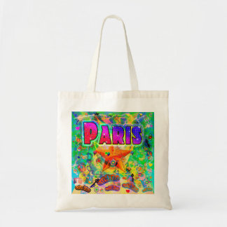 Paris Epoch Hour Tote Bag Tygkasse