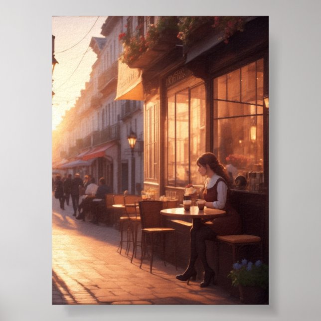 Paris Espresso v2 Poster (Framsidan)