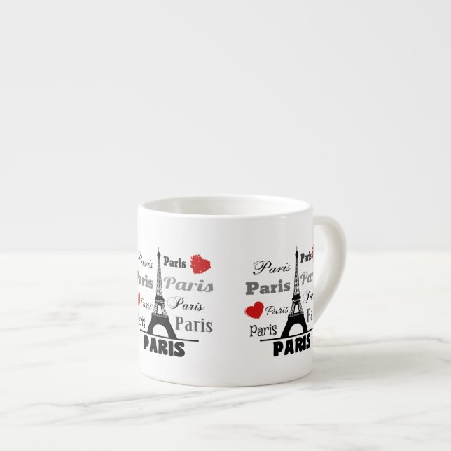 Paris Espressomugg (Framsida höger)