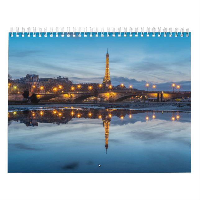 Paris - Ett år av Stadens Ljuss magi Kalender (Omslag)