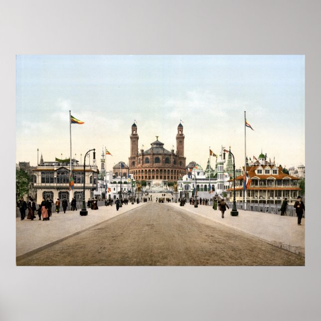 Paris - Exposition Universelle Weltausstellung Poster (Framsidan)