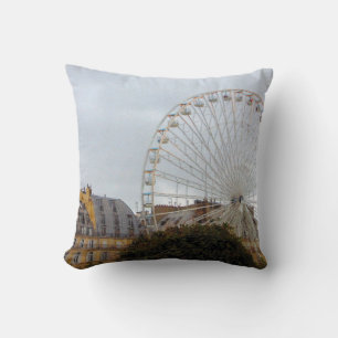 Paris Ferris Wheel Pillow Kudde
