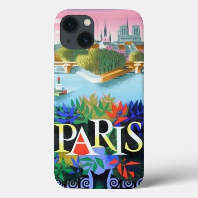Paris Fodral-Mate iphone case (Baksida)