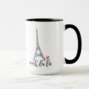 Paris för Ooh lala mugg