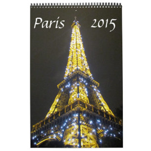paris fotografi 2015 kalender