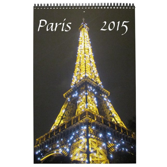 paris fotografi 2015 kalender (Omslag)