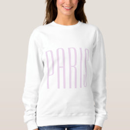 Paris France sweater lilac T Shirt