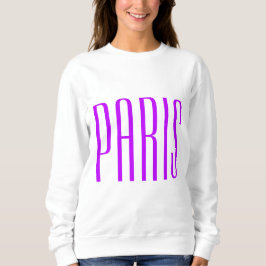 Paris France sweater neon lilac T Shirt