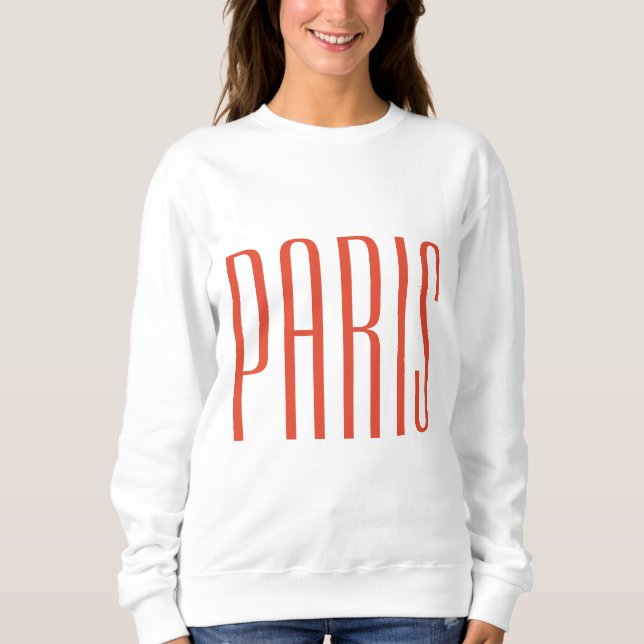 Paris France sweater T Shirt (Framsida)