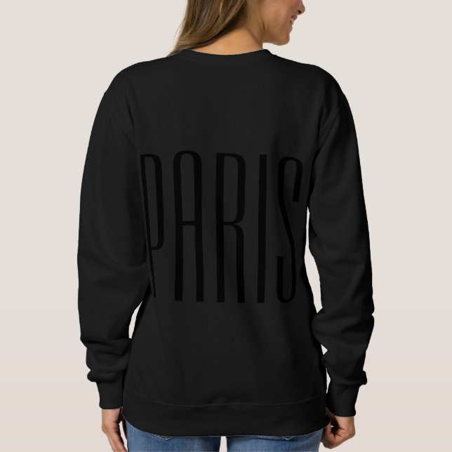 Paris France sweater T Shirt (Baksida)