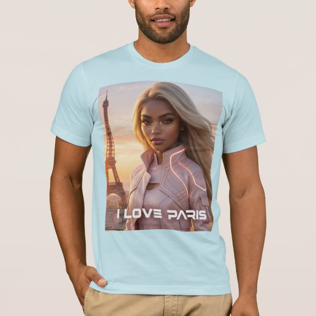 PARIS - FRANCE T SHIRT (Framsida)