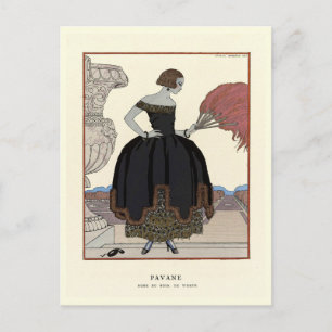 Paris, Frankrike 1921 Gazette du Bon Ton Worth Vykort