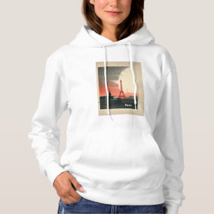 Paris, Frankrike - 1960-talets inspirerade grafik T Shirt