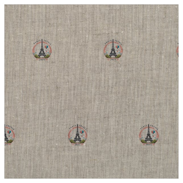 Paris Frankrike 2024 Fleece Blankets, Eiffel Torn Tyg (Provkarta)