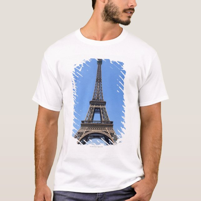Paris frankrike 3 t shirt (Framsida)