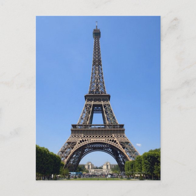 Paris, Frankrike 3 Vykort (Framsida)