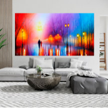 Paris Frankrike Abstrakt som arbetar i regnet