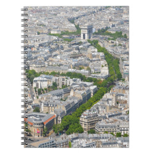 Paris frankrike anteckningsbok