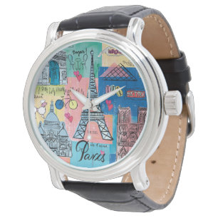Paris, Frankrike Armbandsur