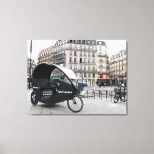 Paris. Frankrike. Canvastryck