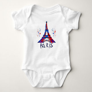 Paris Frankrike Eiffel Torn Gift T Shirt