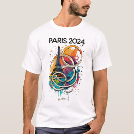 Paris Frankrike Eiffel Torn Gift T Shirt