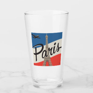 Paris Frankrike Eiffel Torn Glaskopp