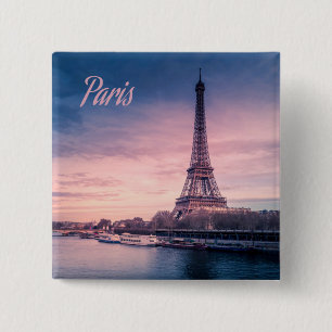 Paris Frankrike eiffel torn Knapp