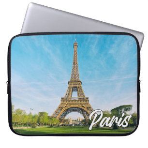 Paris, Frankrike Eiffel Torn Laptop Fodral