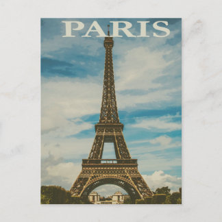 Paris Frankrike Eiffel Torn resevykort Vykort