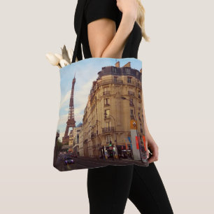 Paris. Frankrike. Eiffel torn Tygkasse