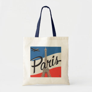 Paris Frankrike Eiffel Torn Tygkasse