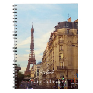 Paris. Frankrike. Eiffeltornet Anteckningsbok