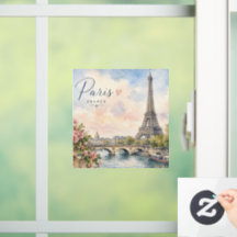 Paris Frankrike Eiffeltornet floden Seine