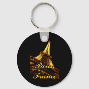 Paris, Frankrike, Eiffeltornet, Nyckelring
