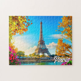 Paris, Frankrike | Eiffeltornet Pussel