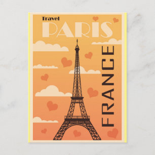 Paris Frankrike Eiffeltornet Resa vykort