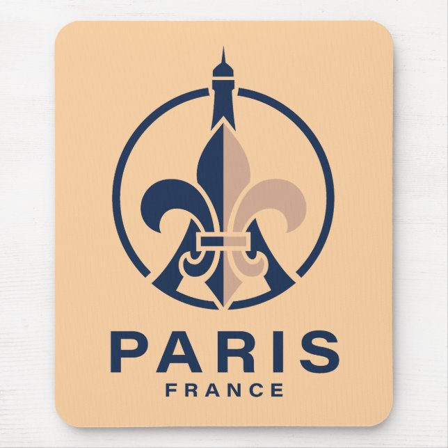 Paris Frankrike Europa Musmatta (Framsidan)