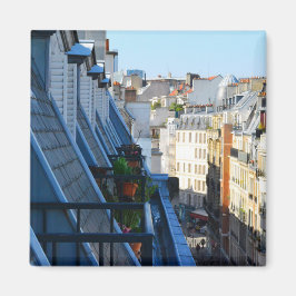 Paris Frankrike-gator från tak-toppen Magnet