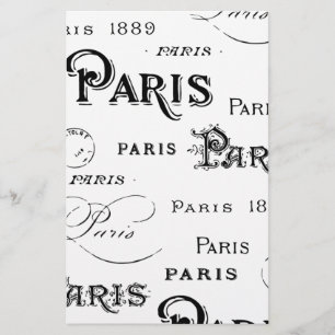 Paris Frankrike Gifts and Souvenirs Brevpapper