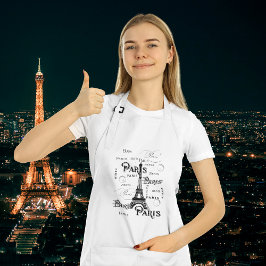 Paris Frankrike Gifts and Souvenirs Förkläde