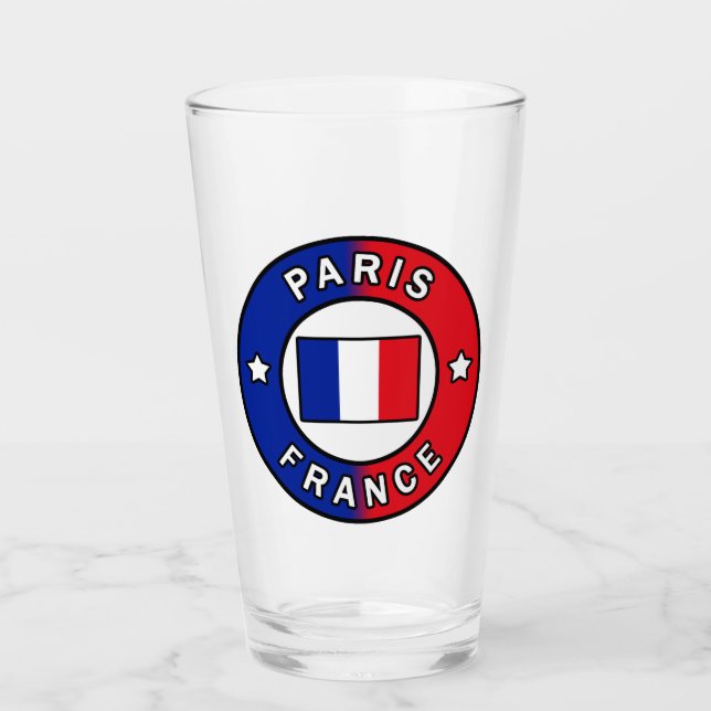 Paris Frankrike Glaskopp (Framsida)