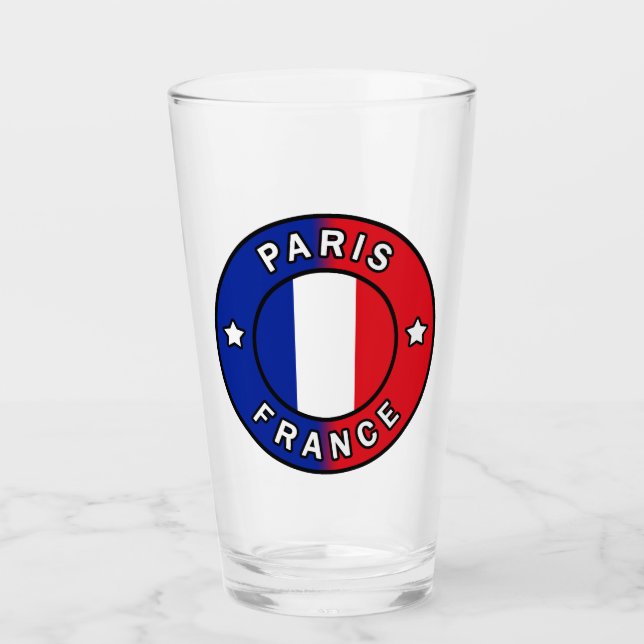 Paris Frankrike Glaskopp (Framsida)