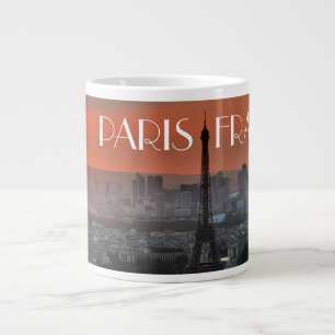 Paris Frankrike Jumbo Mugg