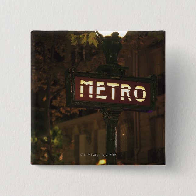 Paris, Frankrike. Knapp (Framsida)