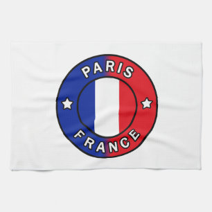 Paris Frankrike Kökshandduk