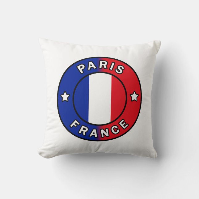 Paris Frankrike Kudde (Framsida)